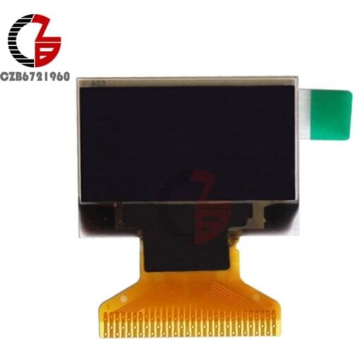 0.96 inch OLED Display Module SSD1306 IIC I2C Interface 30Pin 128*64 Resolution Blue