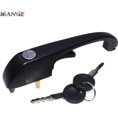 ISANCE Outside Exterior Door Handle Left or Right with 2 Keys For VW Volkswagen T3 Transporter III Bus 1979-1992 OE# 251837205