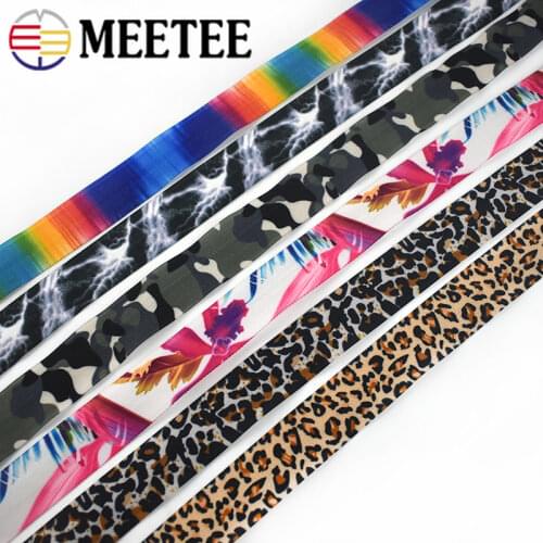 4/8M 5# Printed Invisible Nylon Zippers for Handbag Travel Bag Plastic Sewing Zipper Zips Repair DIY Luggage Garment Accessories