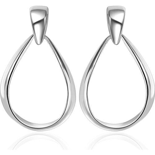 Silver Plated Drop earrings for women dangle earrings fashion silver plated jewelry dropshipping