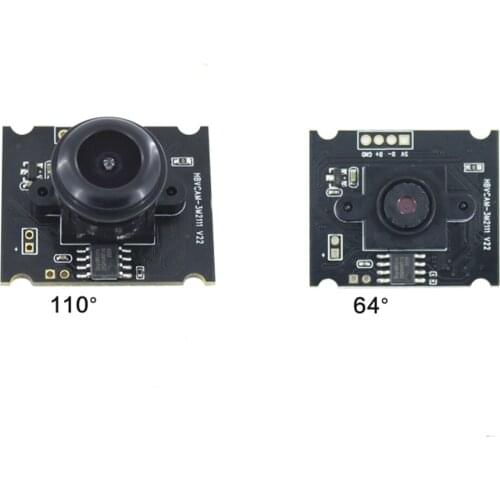 Taidacent 3MP USB 2.0 Camera Module Micro USB CCTV Camera Board OV3660 Free Driver Wide Angle 110/64 Degree FOV