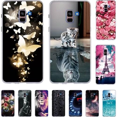 TPU Case For Samsung Galaxy A8+ A8 Plus (2018) A730F Back Phone Cover For Samsung A8 Plus 2018 A730F Silicone Cases Shells Bags