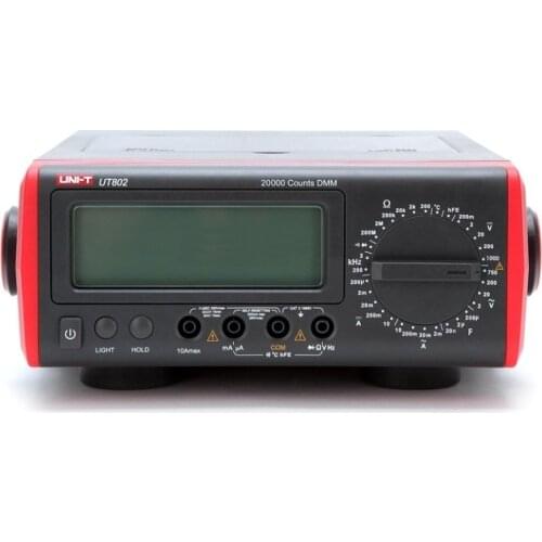 UNI-T UT802 4-1/2 Digits AC/DC Bench/Desktop Type Digital Multimeters True Valid Values Multimeter