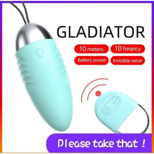 G-Spot Vibrators Jump Egg Wireless Remote Control 10 Speeds Vibrating Clitoris Simulator Vaginal Massage Ball Sex Toy for Woman