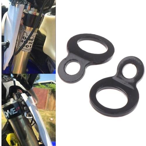 2pcs Tie Down Strap Rings for Motorcycle Dirt Bike ATV UTV Attach Tie-downs Stainless Steel Tie-Down Strap Rings