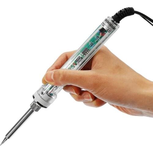 220V 907 60W Constant Temperature Welding Solder Adjustable Temperature Electric Soldering Iron 220V EU,110v US Plug