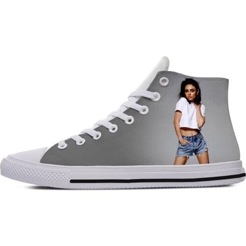 2019 hot fashion 3D Mila Kunis High Sneakers for men/women high quality 3D printing handiness casual shoes