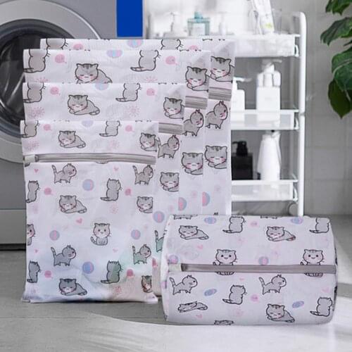 Lightweight Practical Clothes Bra Laundry Hamper Cute Bra Pouch Non-Fading for Dormitory