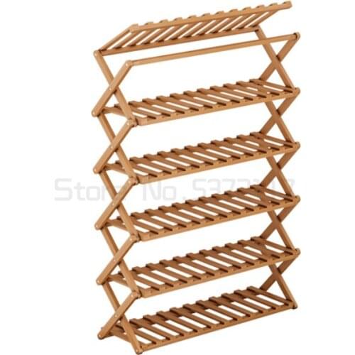 Installation free shoe rack simple household indoor good-looking economic multi-storey folding dormitory shoe cabinet