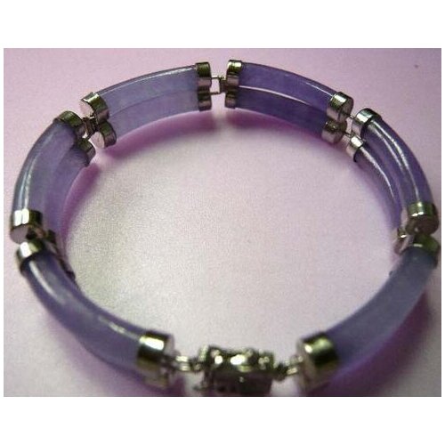Fine 2 row green/purple/Multi Color stone bangle bracelet 7.5inch/19cm Wedding Girl Woman MEN Quartz jewelry Silver