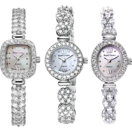 Royal Crown Womens Silver Watch