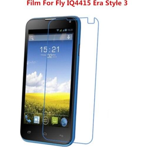 1/2/5/10 Pcs Ultra Thin Clear HD LCD Screen Protector Film With Cleaning Cloth Film For Fly IQ4415 Era Style 3