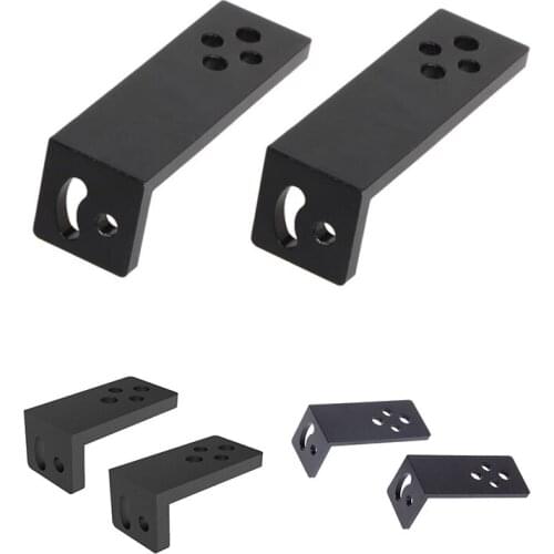 2PCS L70 Universal Motorcycle Headlight LED Expansion Bracket Spotlight Holder Clamp for Honda Yamaha Ect