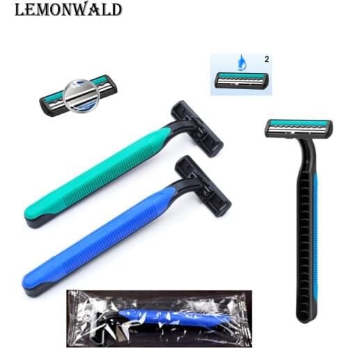 Lemonwald High Quality Disposable Safety Razor Stainless Steel Blade Mens And Womens Facial Care Razor