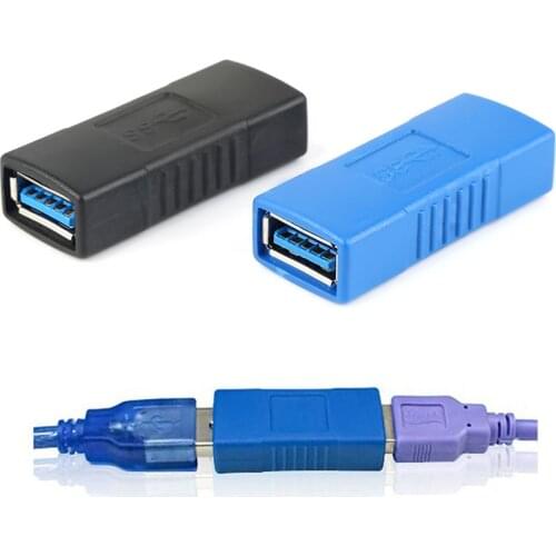 1PCS NEW USB 3.0 Adapter Connector Type A Female to Female Coupler Changer Connector Durable for PC Laptop Computer