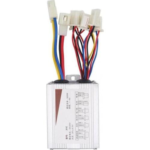 1 Pcs 350W/500W 12V/24V/36V/48V Electric Bicycle Brush Scooter Controller For Electric Controller DC E-bike Box Motor On Pa Y5J1