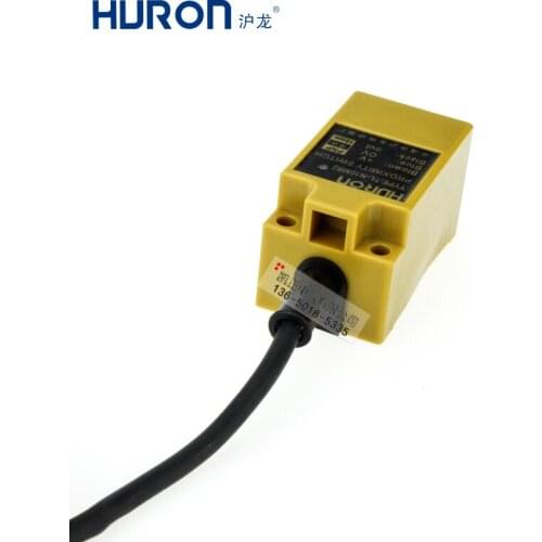 5 Pieces HURON square proximity switch DC three-wire TL-N10MB2 metal induction sensor PNP normally closed