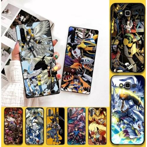 Digimon Adventure Anime Phone Case For Samsung Galaxy Note20 ultra 7 8 9 10 Plus lite M51 M21 M30S
