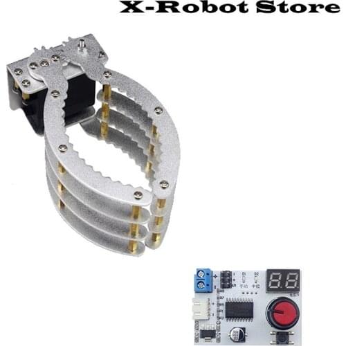 DIY robotic claw cover 19kgLDX-335MG digital servo and tester aluminum alloy robot claw arm gripper