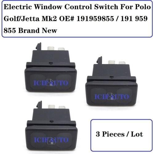 191959855 FOR VW GOLF MK2 & GTI ELECTRIC WINDOW SWITCH 191 959 855