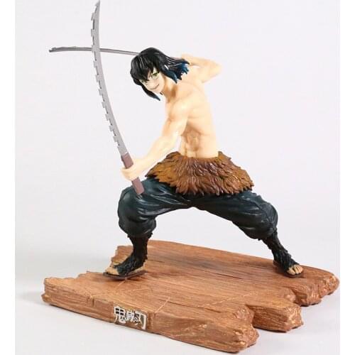 Demon Slayer Hashibira Inosuke Battle Ver Decorations Figure Doll Toy Collection Gift