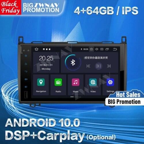 64GB DSP Carplay For Mercedes Benz Sprinte B200 Android 10 Multimedia Player GPS Auto Navi Audio Stereo Radio Recorder Head Unit