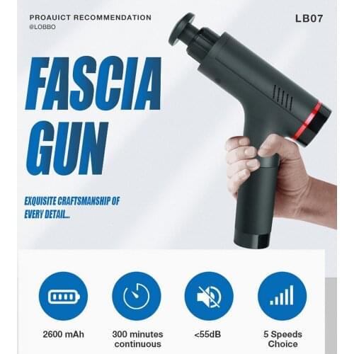 New Muscle Massage Gun Vibration Sport Massager Pain Relief Body Relaxation Slimming Shaping Massager Fitness fascial Gun
