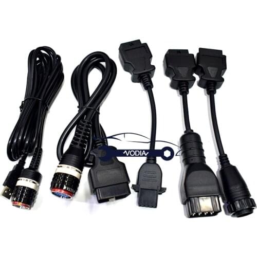 Full set diagnostic cable for Volvo Vocom 88890300 truck diagnostic tool Vocom II 88894000