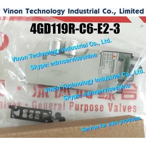 SQ1141Y-5LO-C4-X30-Q edm Solenoid Valve for Sodic k series wire cut edm machines