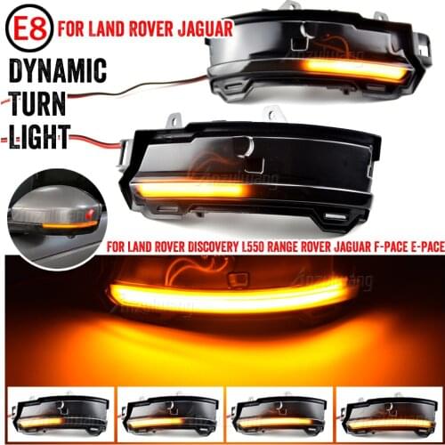 LED Turn Signal Light Indicator Side Mirror Dynamic Blinker For Land Rover Range Rover Evoque Discovery Sport 2014-2018 Velar