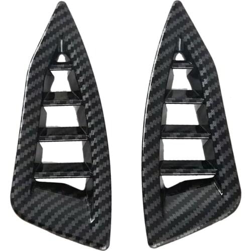 For Subaru Outback Legacy 2020 2021 Car Dashboard Upper Air Condition Vent Outlet Cover Trim Decor Accessories Carbon