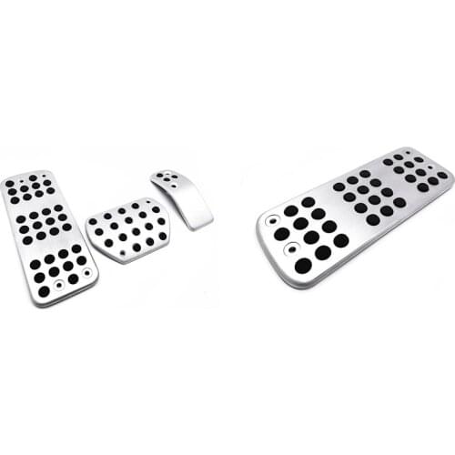 Car Gas Foot Rest Modified Pedal Pad Plate for Peugeot 207 301 307 208 2008 308 408 Cc/citroen C3 C4/ds 3 4 6 Ds3 Ds4 Ds6