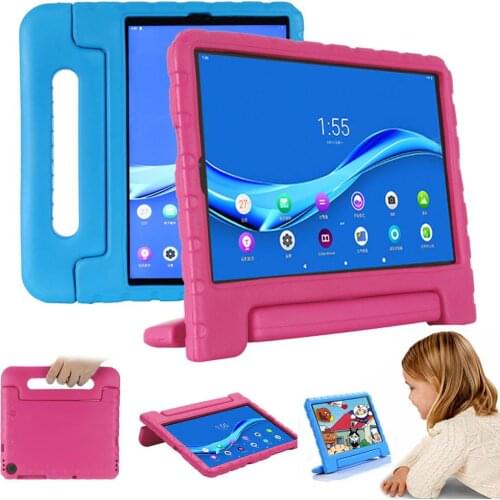 Case For Lenovo Tab M10 FHD Plus 10.3 inch TB-X606F TB-X606X Kids Child Safe EVA Shock Proof Protective Cover Handle Stand Cover