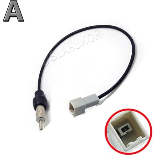 FM AM Radio Antenna Cable Radio Adaptor for VW Golf Skoda Octavia BMW Peugeot 307 Hyundai Kia KI-11 Honda Accord Civic CRV Mazda