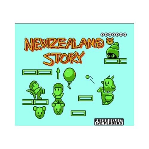 New Zealand Story 60 Pin Game Card Customized For 8 Bit 60pins Game Player