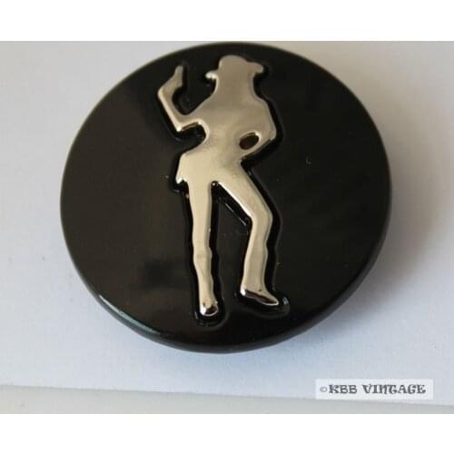 KBM05) 10pc 1-1/8" Western Equestrian Cowgirl Decor Polished Silver Cowgirl Conchos