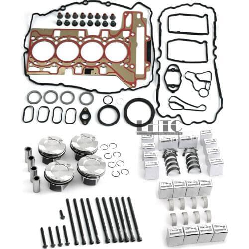 Engine Overhaul Kit CR 10:1 For BMW 328i 428i X3 F10 F30 F33 E84 F25 N20 N26 2.0 N20B20A N20B20B N20B20D N26B20A