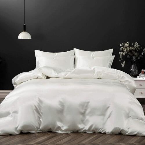 Luxury Bedding Set Adult Summer Duvet Cover Sets Pillowcase Size Single Double Queen King Bed Sheet Bedclothes