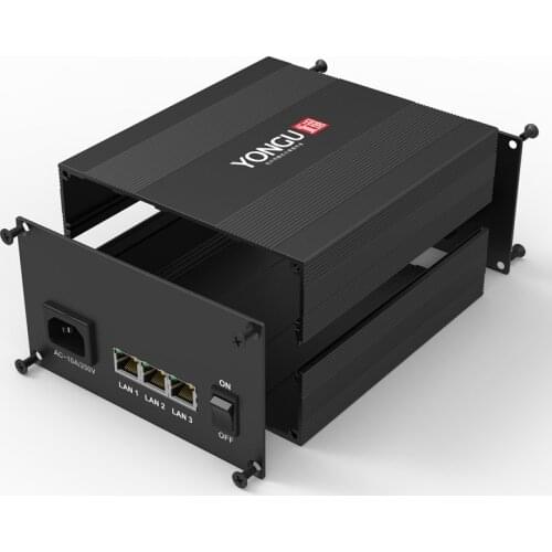 Yonggu 145W82H150L mm Electronics Box Aluminum Housing Metal Box Industrial Junction Project Enclosure