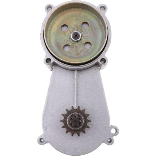 Aluminum Alloy Small Off-road Vehicles Motorcycle Transmission Gearbox Gear Box for 47CC 49CC 2-Stroke Clutch Mini Pocket Bike