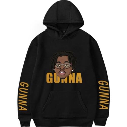 Gunna Hoodie Print Sweatshirts Men/Women Casual Pullover Oversized Hooded Harajuku Fashion Sweatshirts Winter Tops Male Hoodies