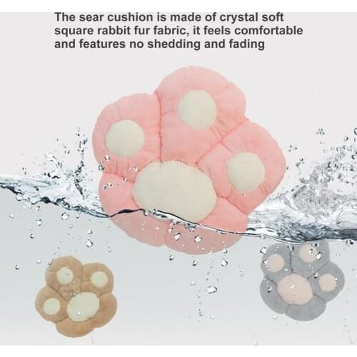 Children Sofa Cartoon Toy Lazy Cute Baby Small Sofa Seat Chair Cover Cat Paw Shaped Seat Cushion Soft Throw New