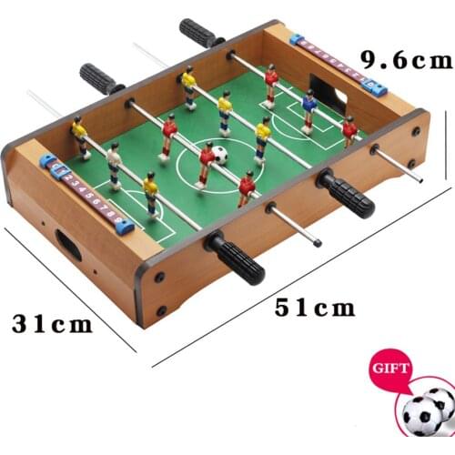 Mini Tabletop Foosball Table-Portable Table Football Soccer Game Set w/ 2 Balls & Score Keeper for Adults Kids настольный футбол