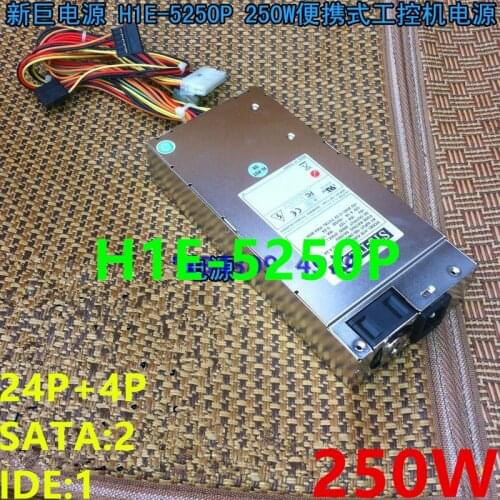 New PSU For Zippy/Emacs Standard 1U 250W Power Supply H1E-5250P