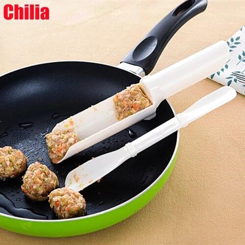 Zelfgemaakte Plastic Gehaktballen Schimmel Schop Vis Garnalen Ballen Gehaktbrood Diy Schimmel Vlees Bal Maker Keuken Koken Geree