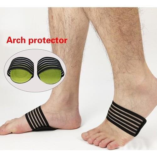 Thick Section Thin Green Footpad Unisex Breathable Comfort Running Foot Pad Footbone Correct Flat Feet Flexible Design