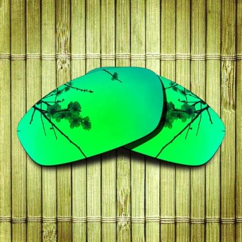 Polarized Replacement Lense For-Oakley Blender Sunglasses Frame True Color Mirrored Coating - Green Options