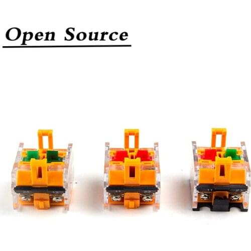 Silver Switch Contact for LA38/39 Push Button Switch 1NO1NC 2NO 2NC DIY Accessories