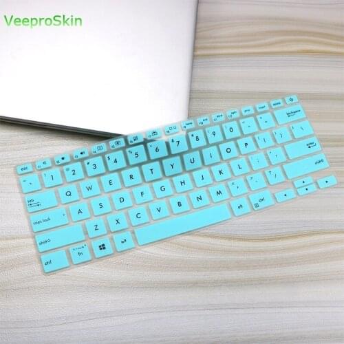 Silicone Keyboard Protector Skin Cover for ASUS Zenbook 14 UX463FA UX463FL UX463 FA FL laptop