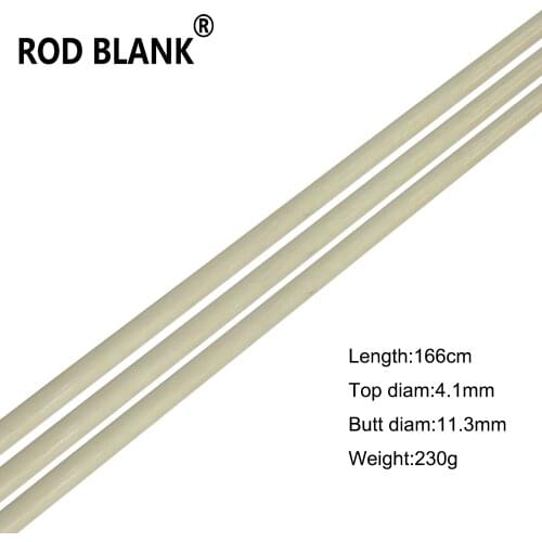 Rod Blank 1.66M Solid Glass Fiber Rod Blank 79.2-105.6Lb Boat Fishing Rod Building Blank Component Repair pole No.5